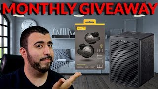 Tech Guy July Monthly Tech Giveaway - Onkyo Google Assistant Speaker & Jabra 65t Headphones