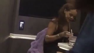 В интернете появилось видео, как Рианна нюхает кокаин?