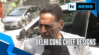 Delhi polls | ‘Did my best’: Delhi Congress president before tendering resignation