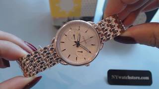 Women's Rose Gold Fossil Tailor Multi Function Steel Watch ES3713