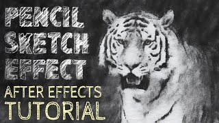Pencil Sketch Effect (After Effects Tutorial)