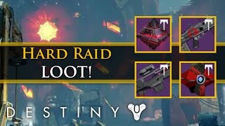 Destiny - Hard Mode Raid Loot! Wrath of the Machine! 400 light Weapons, Armor, Ghost and more!