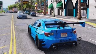 GTA 6 REAL LIFE GRAPHICS 2017 SUBARU BRZ INSANE REDUX MOD! GTA V PC GAMEPLAY
