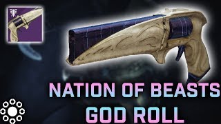 Destiny 2: Nation of Beasts Weapon Review! | Last Wish Raid Hand Cannon God Roll! (Joker's Wild)