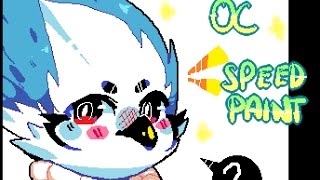 (Oc) Birb Speedpaint [ms paint!] (read desc)