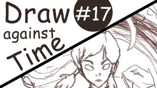 Korra (avatar mode) from Avatar: Legend of Korra in 11 Minutes - Draw Against Time #17