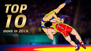 ТОП 10 лучших бросков в борьбе 2016 \\ TOP 10 MOVE in wrestling  2016