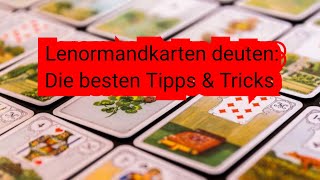 Anleitung für die Lenormand-Karten