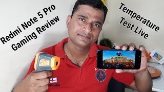 Redmi Note 5 Pro Gaming Review With Temperature Test Live
