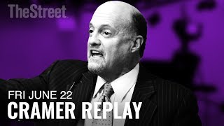 Cramer on the Markets, Oil, Starbucks, Tesla, Okta and Red Hat