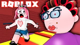 УБЕГАЮ ОТ БАБУШКИ В РОБЛОКС! ПОБЕГ ОТ БАБУЛИ В ROBLOX