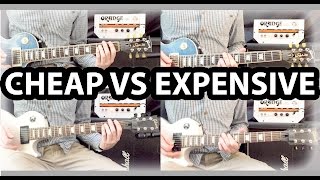 Gibson Les Pauls - CHEAP VS EXPENSIVE
