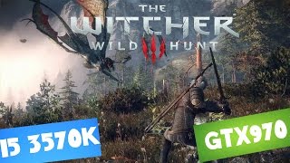 Gameplay  The Witcher 3 PC GTX 970 ULTRA Settings || FullHD||