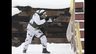 Занятия по армейской тактической стрельбе на Дальнем Востоке