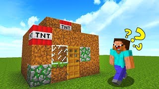 НУБ ПОСТРОИЛ САМЫЙ "КРАСИВЫЙ" ДОМ В МИРЕ В МАЙНКРАФТ ! ТРОЛЛИНГ В MINECRAFT ! ЗАЩИТА НУБА | МУЛЬТИК