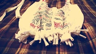 Tişörtten Çanta Yapımı ( Dikişsiz ) | DIY - T Shirt to Bag - No sew - How To Bag