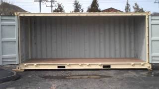 New 20' Open Side Shipping / Storage Container For Sale In Connecticut