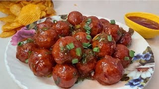 Veg Manchurian Recipe || Dry Veg Manchurian Recipe || Restaurant style Veg Manchurian