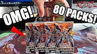 Yu-Gi-Oh! BEST! 80 PACKS OF FLAMES OF DESTRUCTION SNEAK PEEK OPENING TCG! APRIL 2018 (Part 1)
