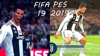 FIFA 19 VS PES 2019●CR7 CELEBRATION
