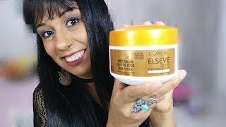 ÉLSEVE UMECTAÇÃO ÓLEO DE COCO | MASCARA DERRETE CABELO