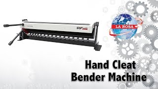 Hand Cleat Bender Machine - CCB 750S