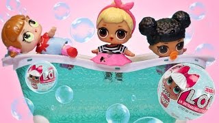 Пупсики ЛОЛ СЮРПРИЗЫ #2 Играем в Куклы Меняют цвет  L.O.L.Surprise Зырики ТВ