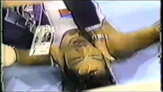 Константин Цзю vs Леопольдо Контанцио. 1988 год. Уже тогда они падали!