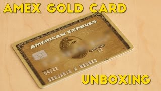 Amex Gold Card UNBOXING + Perks Explained