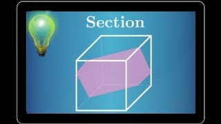 Géométrie dans l'espace • section d'un cube par un plan • BAC S Centre étranger 2018