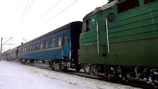 ВЛ80Т-1483 с пассажирским поездом