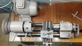 Устройство токарного станка / The device lathe / Как сделать токарный станок.