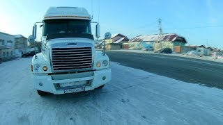 Дальнобой по ДВ. Первый скучный рейс в Благовещенск, январь 2018г