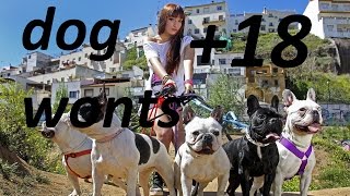 Прикол собака хочет девушку dog wants a Woman