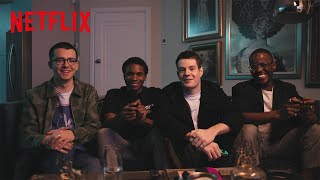 Os meus preferidos de Sex Education jogando Mario Kart | Netflix Brasil