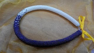 Жгут из бисера "Инь-Янь"