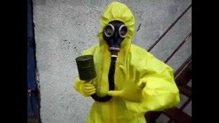 Hazmat Fetish Model