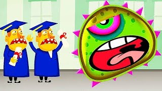 ПРИКЛЮЧЕНИЯ ЛИЗУНА мультик игра для маленьких детей #2 игровой мультфильм 2018   Blobs Летсплей