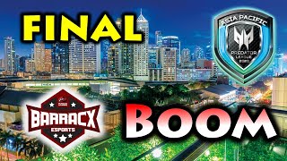 FINAL, WINNER GOES TO MANILA PHILIPPINES ! BOOM ESPORTS vs PG.BARRACX - PREDATOR LEAGUE 2020 QUALS