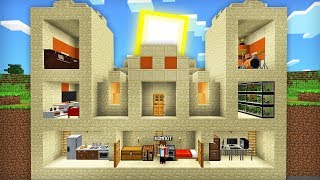 Я ПОСТРОИЛ ДОМ В ПУСТЫННОМ ДАНЖЕ В МАЙНКРАФТ 100% ТРОЛЛИНГ ЛОВУШКА MINECRAFT КОМПОТ