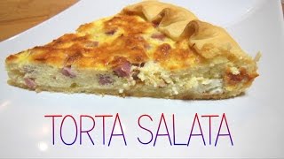 Kissgibellina72 - Torta salata con prosciutto e ricotta