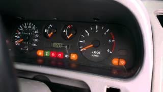 Nissan Terrano -3℃ TD27 cold start