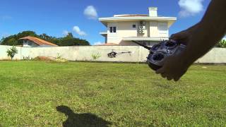 TREX 600E FBL + DJI NAZA-H GPS ATTI MODE + SPEKTRUM DX8 - FLIGHT TEST