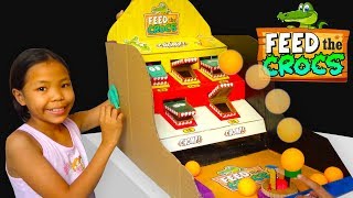 Cardboard Crocodile Game for Arcade | DIY Craft | Fun Game!