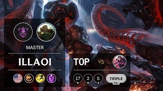 Illaoi Top vs Irelia - NA Master Patch 9.6