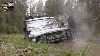 Покатушки в Угличе. УАЗ сдался первым. Первая часть