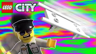 A STRETCHER HAS FALLEN INTO THE MAN IN LEGO CITY BUT IT'S SO WEIRD