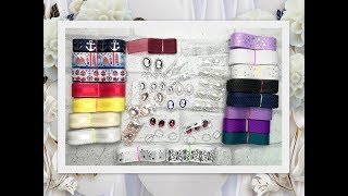 ?ЗАКУПКА лентами и стразами в магазине "ВСЕ ДЛЯ РУКОДЕЛИЯ"?Распаковка посылки?Анна Кохан