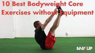 10 Best Bodyweight Core Exercises without Equipment