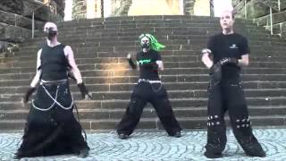 Кибер готы Industrial Dance @ Kaiser Wilhelm Denkmal
